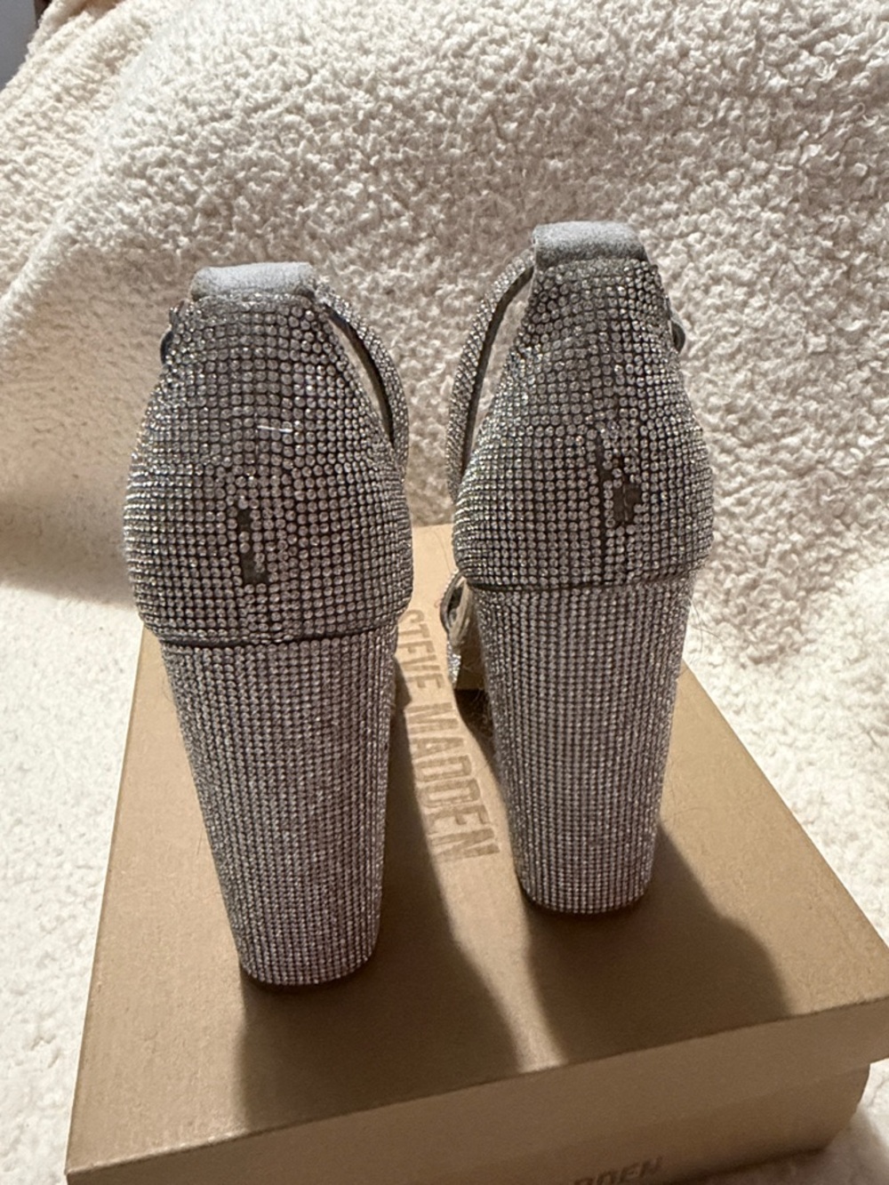 Steve Madden Entourage Rhinestone Heels - Picture 6 of 6